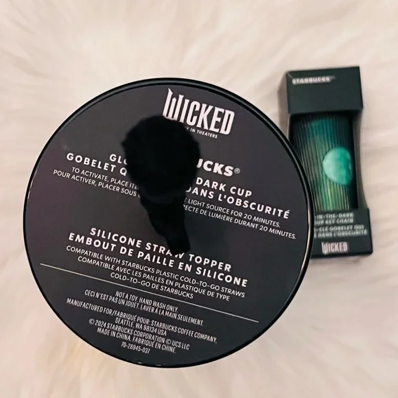 Starbucks Wicked Elphaba Cup and Keychain